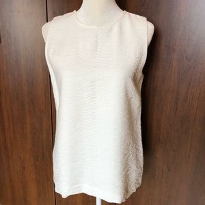 Snakeskin Printed Sleeveless Layered Top